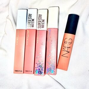 Maybelline SuperStay Matte Ink Lipstick Collection - Coral and Pink *BUNDLE*
